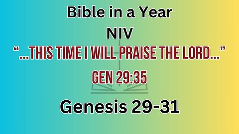 Genesis 29-31