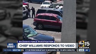 Phoenix police chief responds to controversial arrest video
