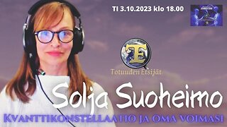 ATOMIstudio: Solja Suoheimo - Kvanttikonstellaatio ja oma voimasi