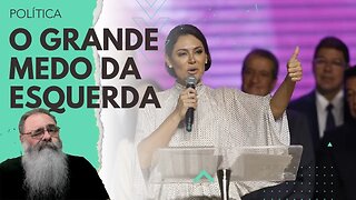 MICHELLE BOLSONARO se COLOCA a DISPOSIÇÃO do MARIDO e LEVANTA MAIORES PESADELOS dos ESQUERDISTAS