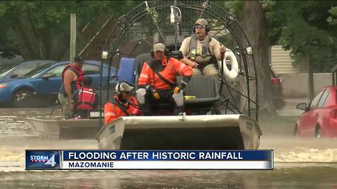 Small Dane County village slammed by record floods