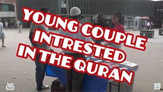 Young Couple interested in Islam.