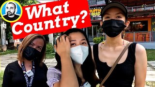 Philippines Travel 🇵🇭: Asking Filipino Girls which Country they Want to go to,