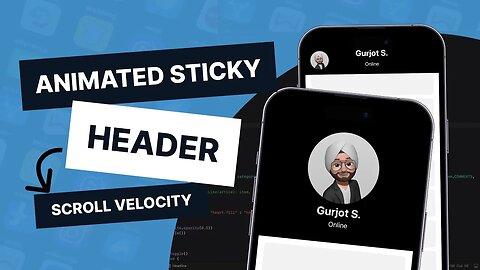 Animated Sticky Header in SwiftUI