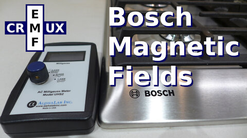 Bosch Electric Oven Magnetic Field Measurement EMF Crux 0003