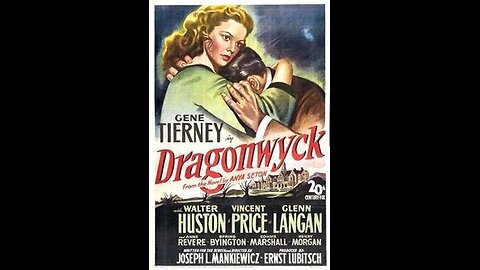 Dragonwyck 1946 Gene Tierney, Vincent Price & Walter Huston