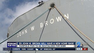 $18 million plan proposed to house S.S. John W. Brown ship in South Baltimore