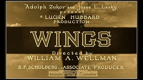 Wings (Silent Film HD) 1927