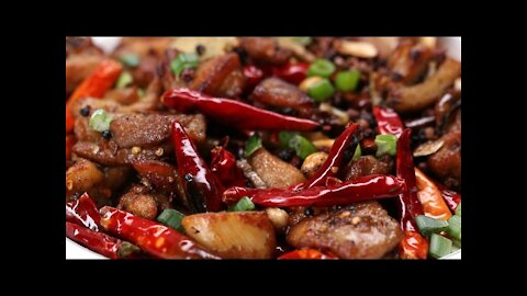 Super Spicy Szechuan Chicken