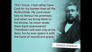 December 13th PM; Spurgeon's Morning and Evening; Isaiah 54:12