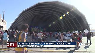 Life is Beautiful Festival kicks off