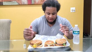 Burger King's new Crispy Italian Chicken sandwich and Whopper Mukbang