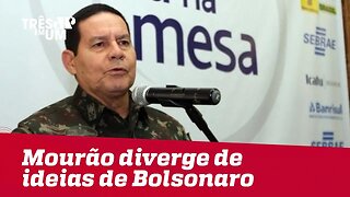 General Mourão diverge de ideias de Jair Bolsonaro sobre assuntos internacionais