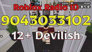 Devilish Roblox Radio Codes/IDs