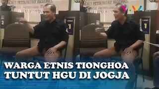 HEBOH Warga Etnis Tionghoa Dobrak Pemerintah Tuntut HGU di Jogja