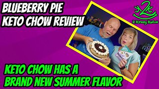 Blueberry Pie Keto Chow review | Keto Chow has a new limited edition flavor