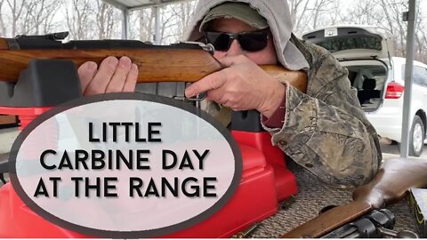 Little Carbine Day at the range - M-38 Mosin Nagant and Type 38 Ariska shooting fun