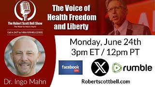 Healer Within, Repurposed meds, Cicuta Virosa, Dr. Ingo Mahn, Sleep Apnea, Autism toxic exposures, Nicotine Patches - The RSB Show 6-24-24