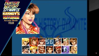 Fighter's History Dynamite (Karnov's Revenge) - Arcade Mode - Feilin