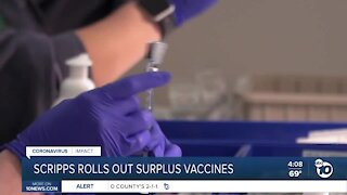 Scripps Health rolls out surplus COVID-19 vaccines
