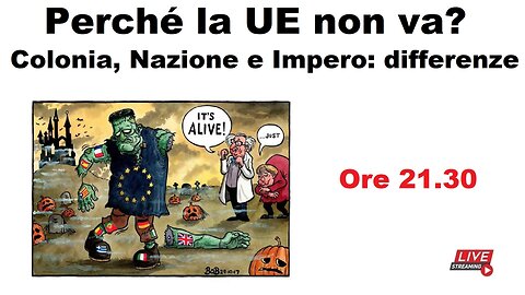 Perché la UE non va? Colonia, Nazione e Impero: differenze