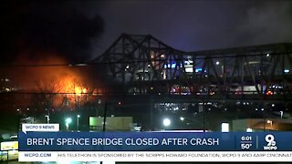 Brent Spence Bridge: Unknown when crucial bridge might reopen after fiery crash