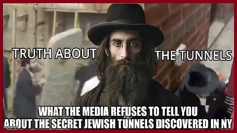 What the Media Refuses to Tell You About the Secret Jewish Tunnels Discovered in NYC 1/14/24..