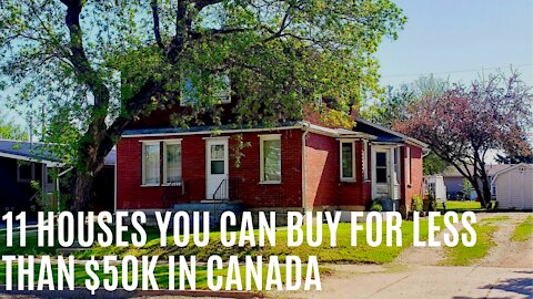 11 Houses You Can Buy In Canada For Less Than $50K & Transform Into Your Dream Home