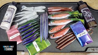 PIGMENT PARTY; Demonstrating NEW Pigments & Colors for Soft Plastic Fishing Lures