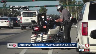 Collier cracks down on illegal passing at bus stops