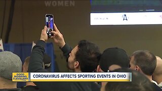 Coronavirus affecting sports events throughout Ohio