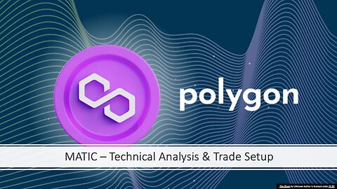 Polygon MATIC - Technical analysis and a Long Trade Setup