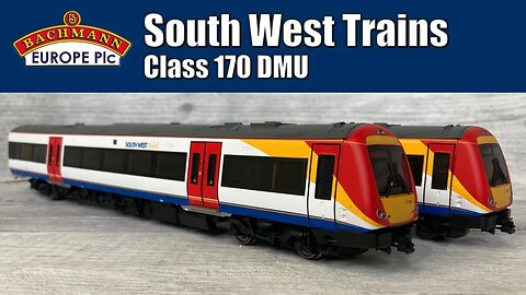 An essential model? Bachmann Class170 Turbostar South West Trains - Unboxing & Review