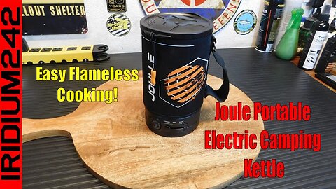 STOKE VOLTAICS Joule Portable Electric Camping Kettle!