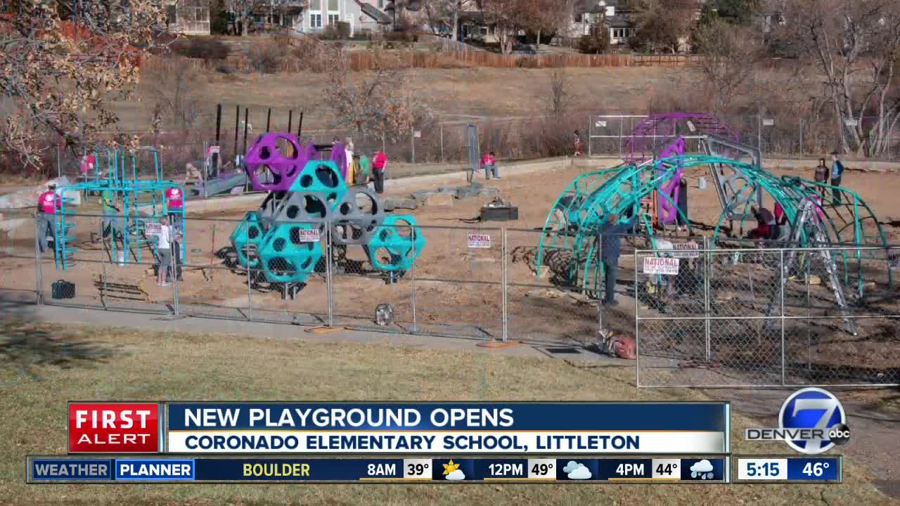 New playground opens at Coronado Elementary School