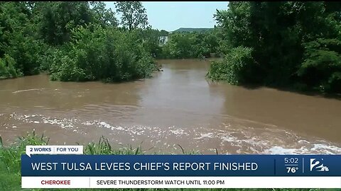 West Tulsa Levees Chief's Report Heads to Congress for Approval