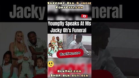 DC Youngfly Speaks at Jacky Oh’s funeral! And …puts the FUN in “FUN..ERAL” 🫤