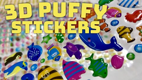 Over 950 3D Puffy Kids Stickers for just $7