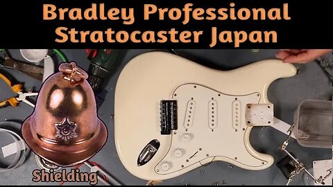 1970's Bradley Professional Strat Guitar. Superior to a 70's Fender Strat. Japanese Craftsmanship.