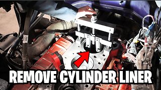 HOW TO REMOVE CYLINDER LINER