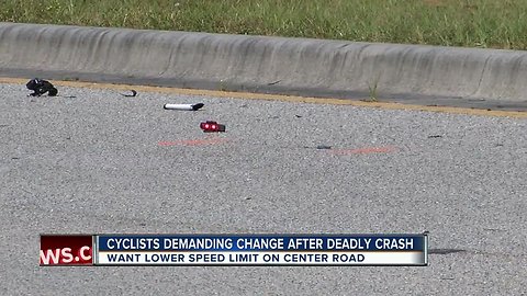 Bicyclists call for safety changes on Center Road in Venice after cyclist dies