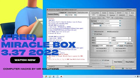 (FREE) Miracle Box 3.37 (2022) Pro Crack Loader By GSM X TEAM [No Need Activation]