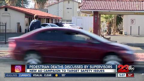 Board of Supervisors discuss pedestrian deaths