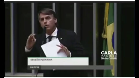 Faz tempo que Bolsonaro denuncia a venda de riquezas do Brasil para potências estrangeiras