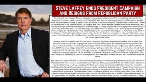 Steve Laffey Changes Parties Trashes RNC, Republican Candidates Talking Debt Deficit Entitlements