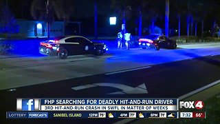 FHP searches for drivers in several hit and run crashes