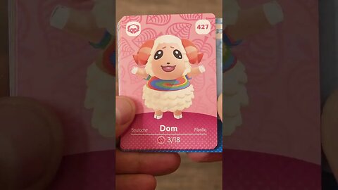 Animal Crossing Amiibo Cards Unboxed! Part 13 #SHORTS