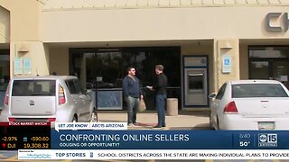 Confronting online sellers with high prices