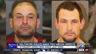 Second suspect arrested in rash of arson fires in Southwest Baltimore