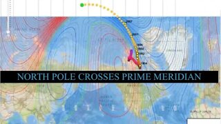 New NOAA Data, North Pole is Flipping Out, Crosses Prime Meridian, Latest